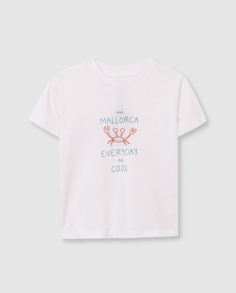 T-shirt Mallorca blanc