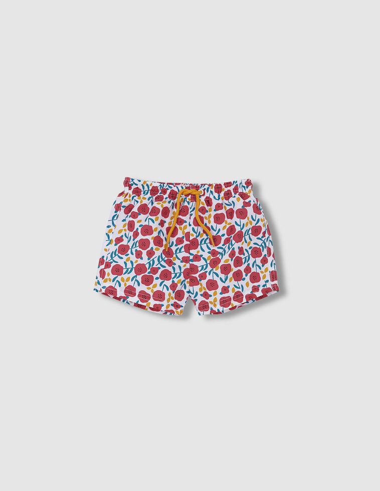 Costume da bagno con stampa color corallo