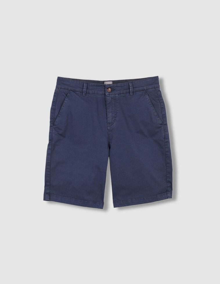 Bermudas de estilo chino  azul