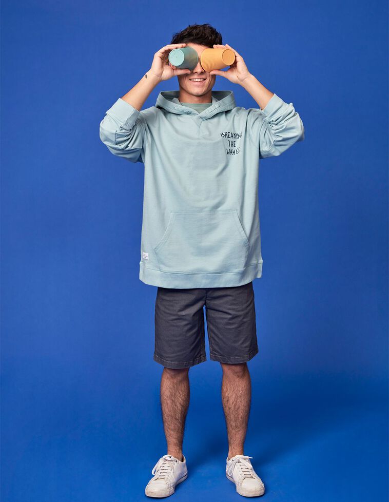 Bermuda chino color grigio scuro