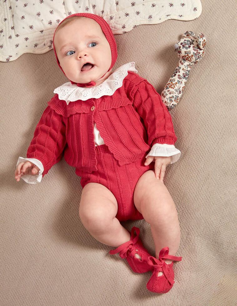 Bloomers en maille inversée rose