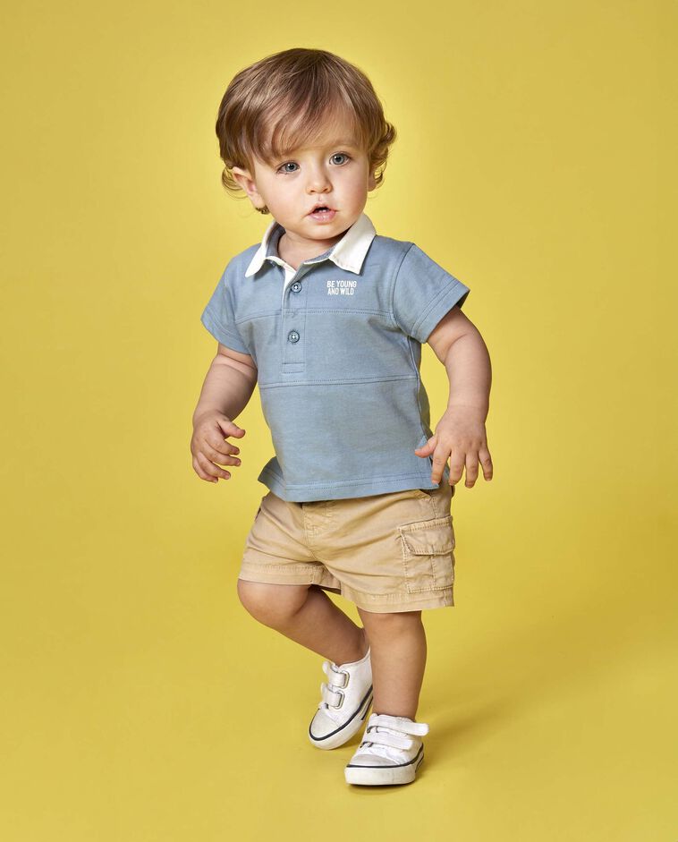 Polo Thunder bleu clair