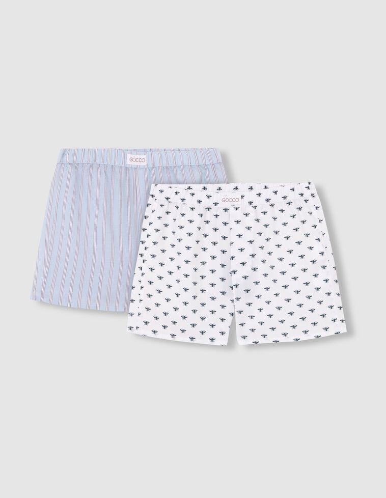 Conjunto de duas cuecas brancas