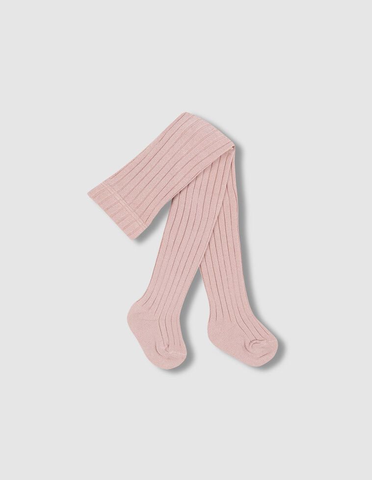 Calzamaglie a costine lilla